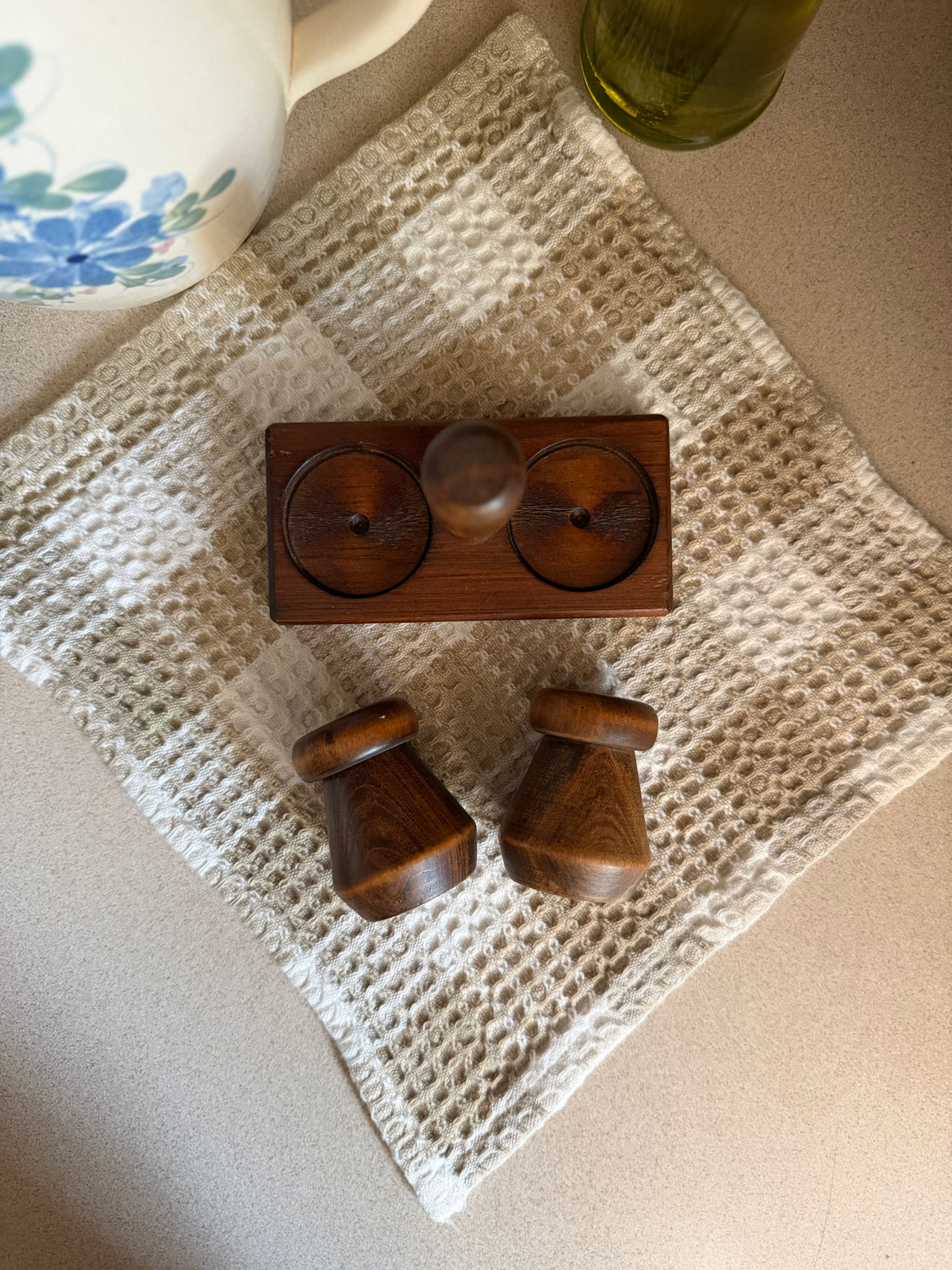 Wooden Salt and Pepper Shaker Set