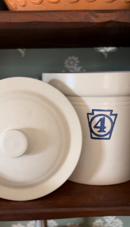 Vintage Pfaltzgraff Number 3&4 Canisters (sold separately)