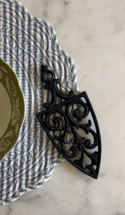 Wrought Iron Trivet (3 available, different sizes)