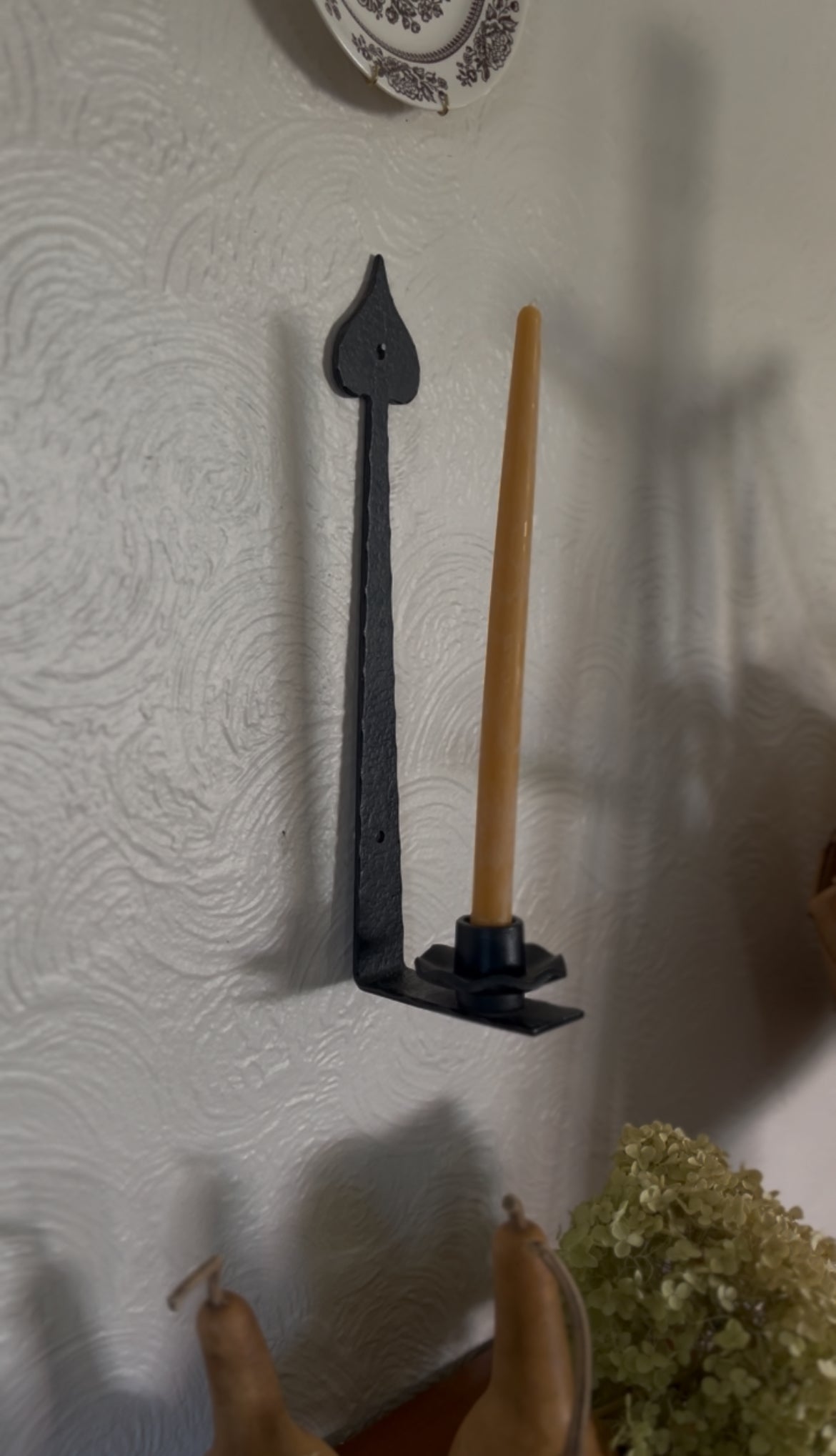 Wrought Iron Sconce