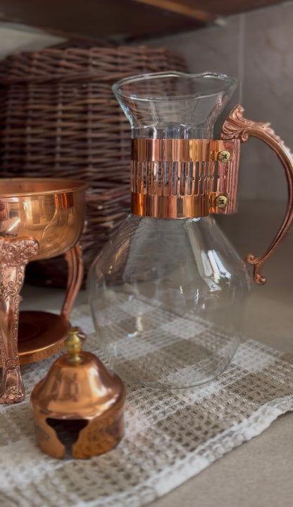 Copper Princess House Coffee Carafe