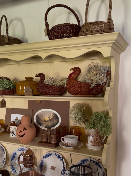 Wicker Turkey Basket