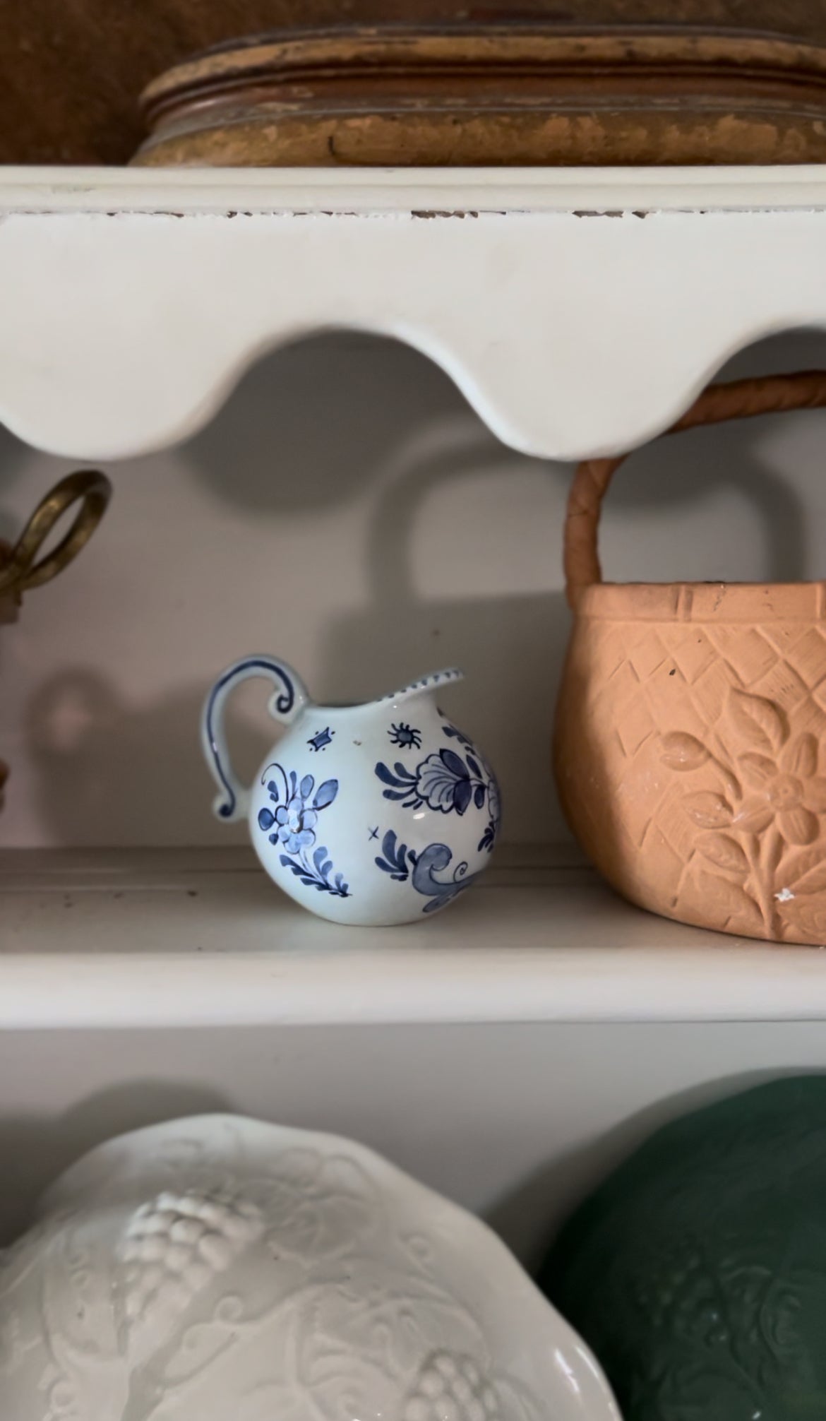 Delft Mini Pitcher Vase
