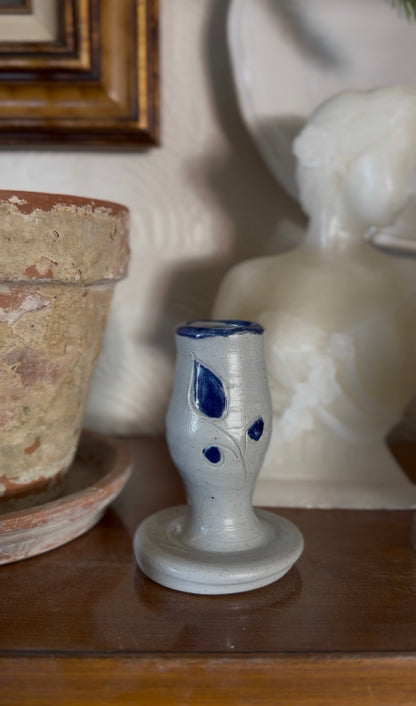 Williamsburg Pottery Candle Holder or Bud Vase