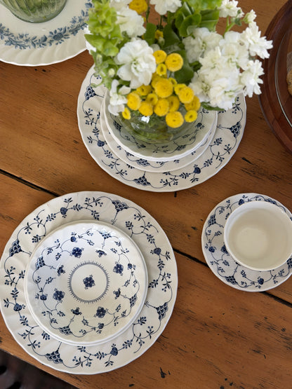 The Georgian Collection 29 piece Dinnerware Set in the "Finlandia" Pattern made in Churchill England