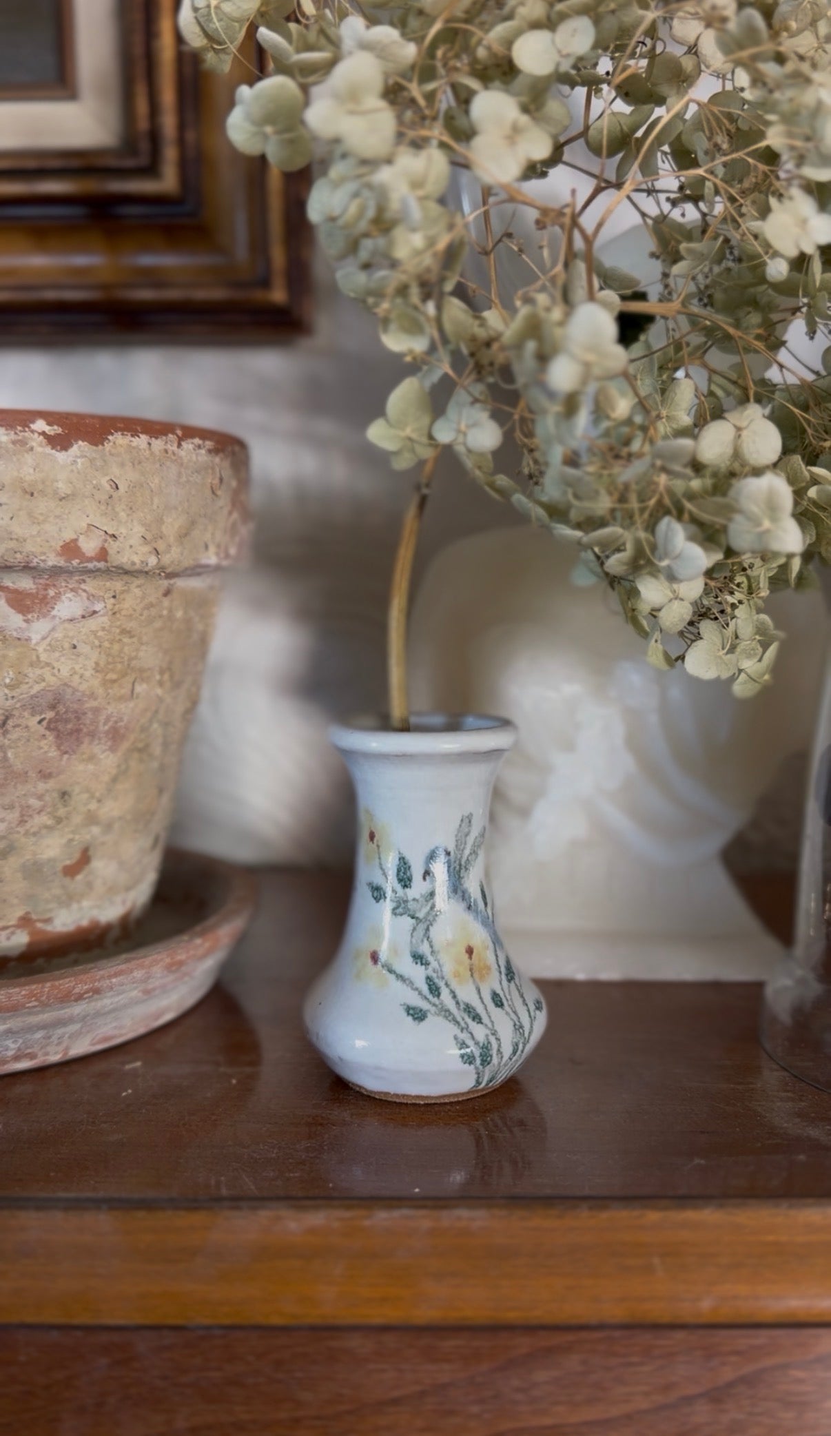 Mini Ceramic Floral Bud Vase