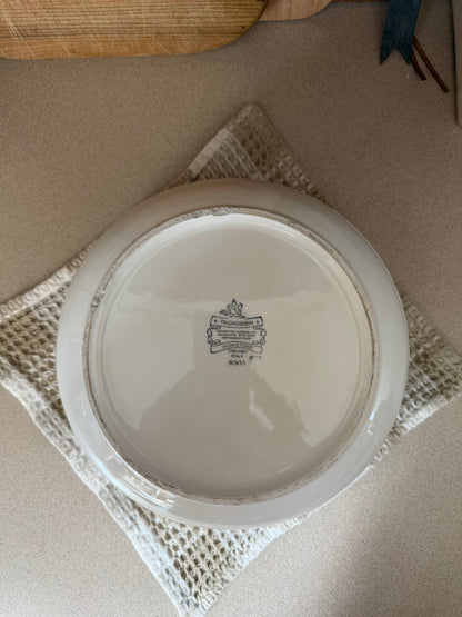 White Ironstone Bowl made in Italy