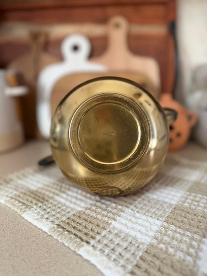 Vintage Copper and Brass Teapot made in Holland