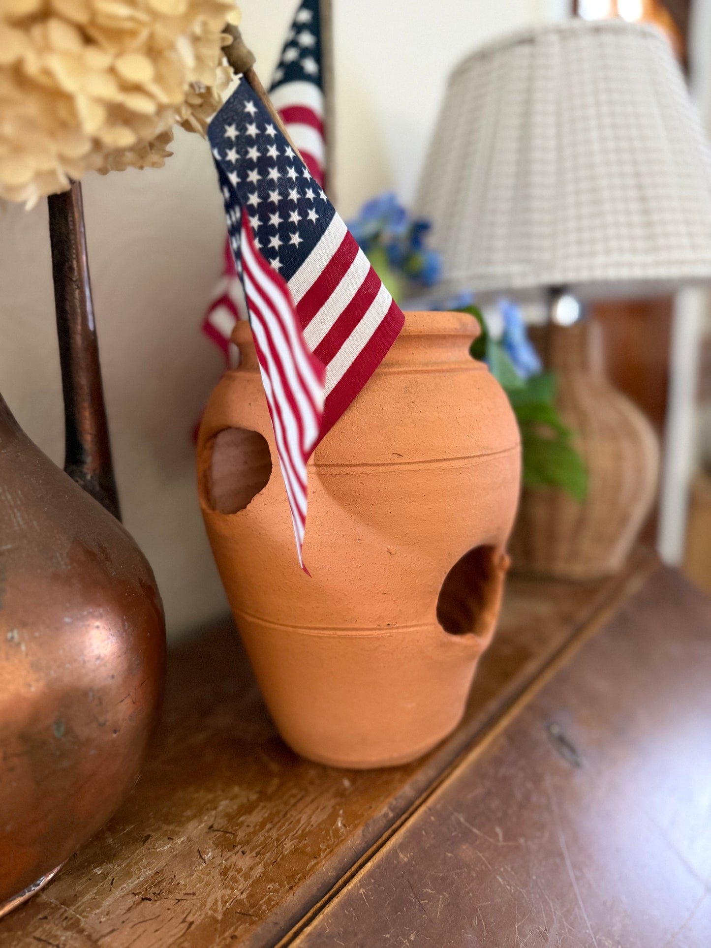 Terra Cotta Strawberry Planter