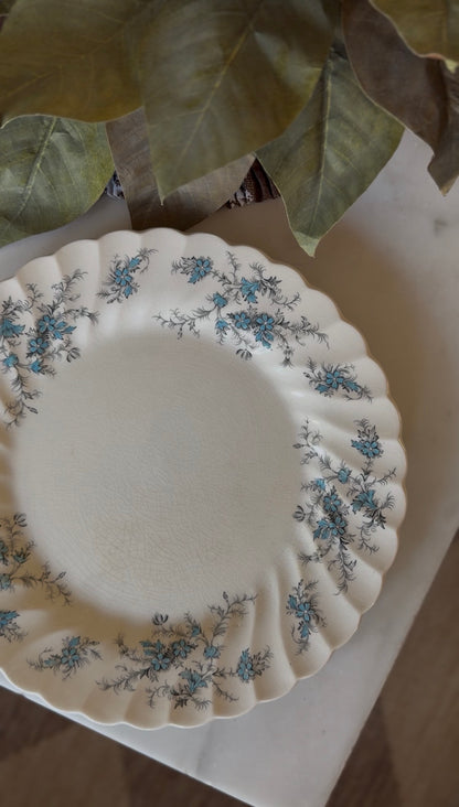 Blue Floral Dishes made in England (sold separately)