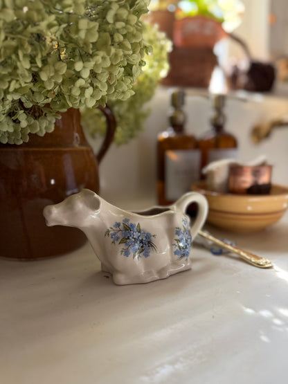 Vintage Empress Ironstone Cow Creamer Made in England