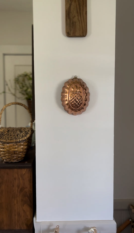 Pineapple Copper Mold