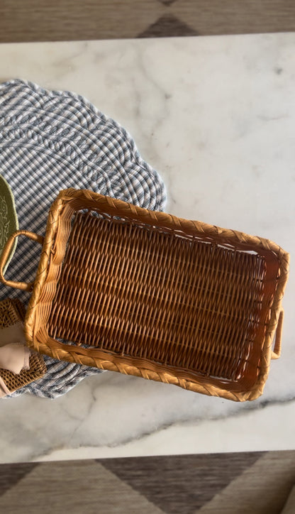 Wicker Tray