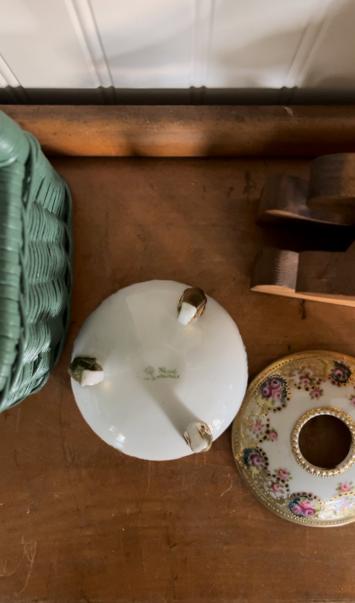 Hand-painted Porcelain Trinket Boxes (sold separately)