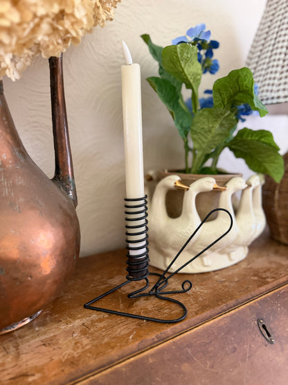 Heart-shaped Courting Candle