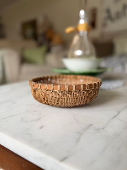Mini Woven Winnowing Basket