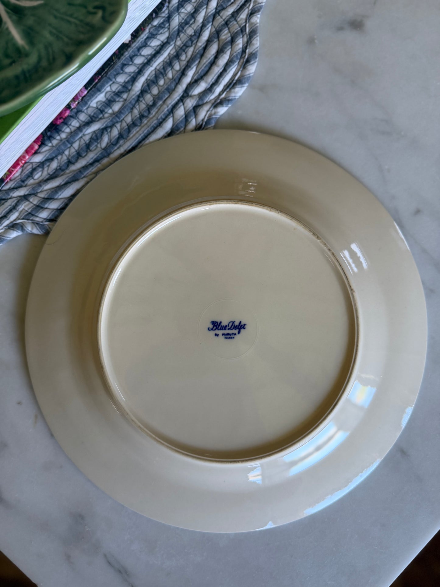 Blue Delft Dinner Plate