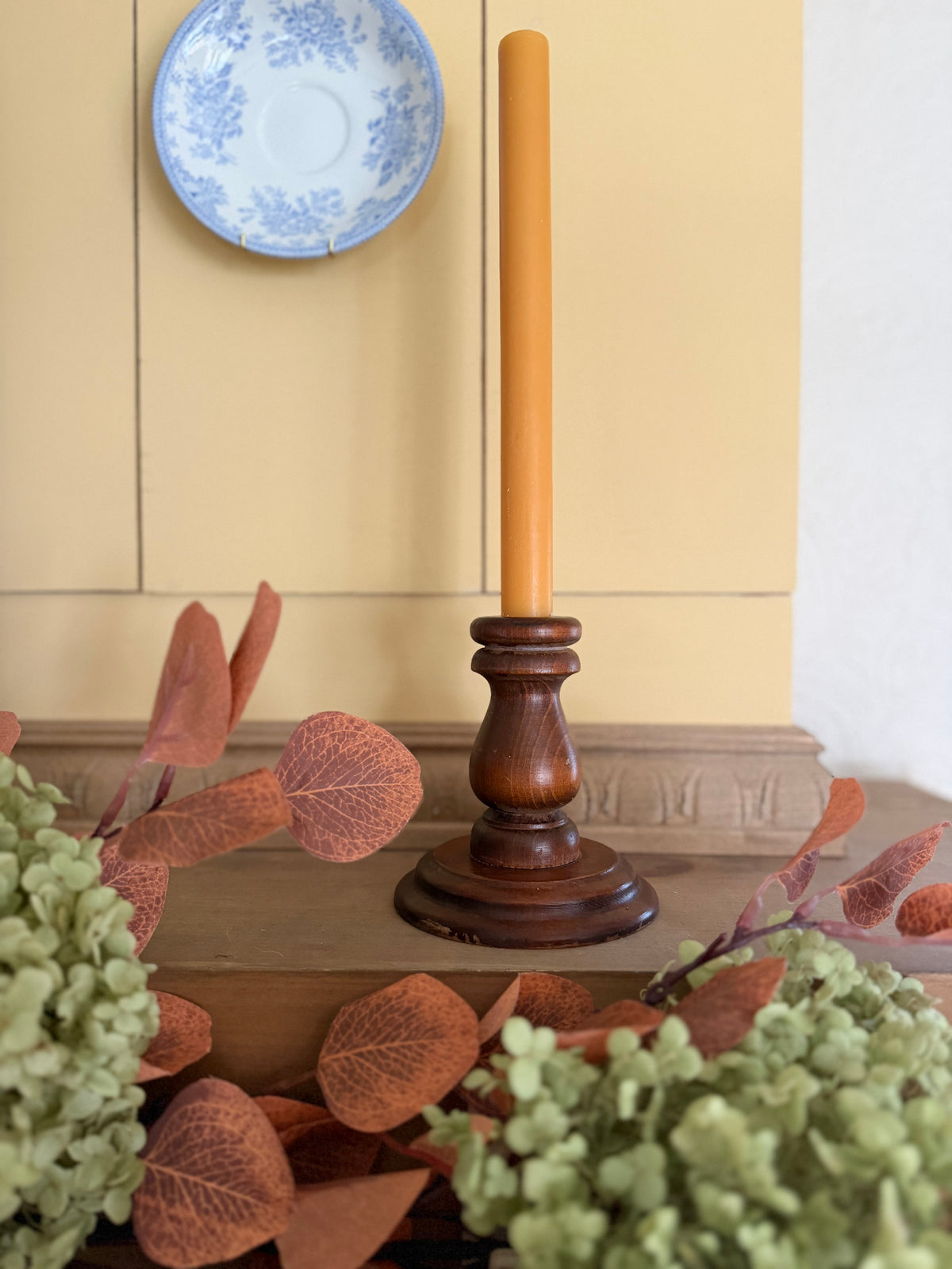 Wooden Candle Holder