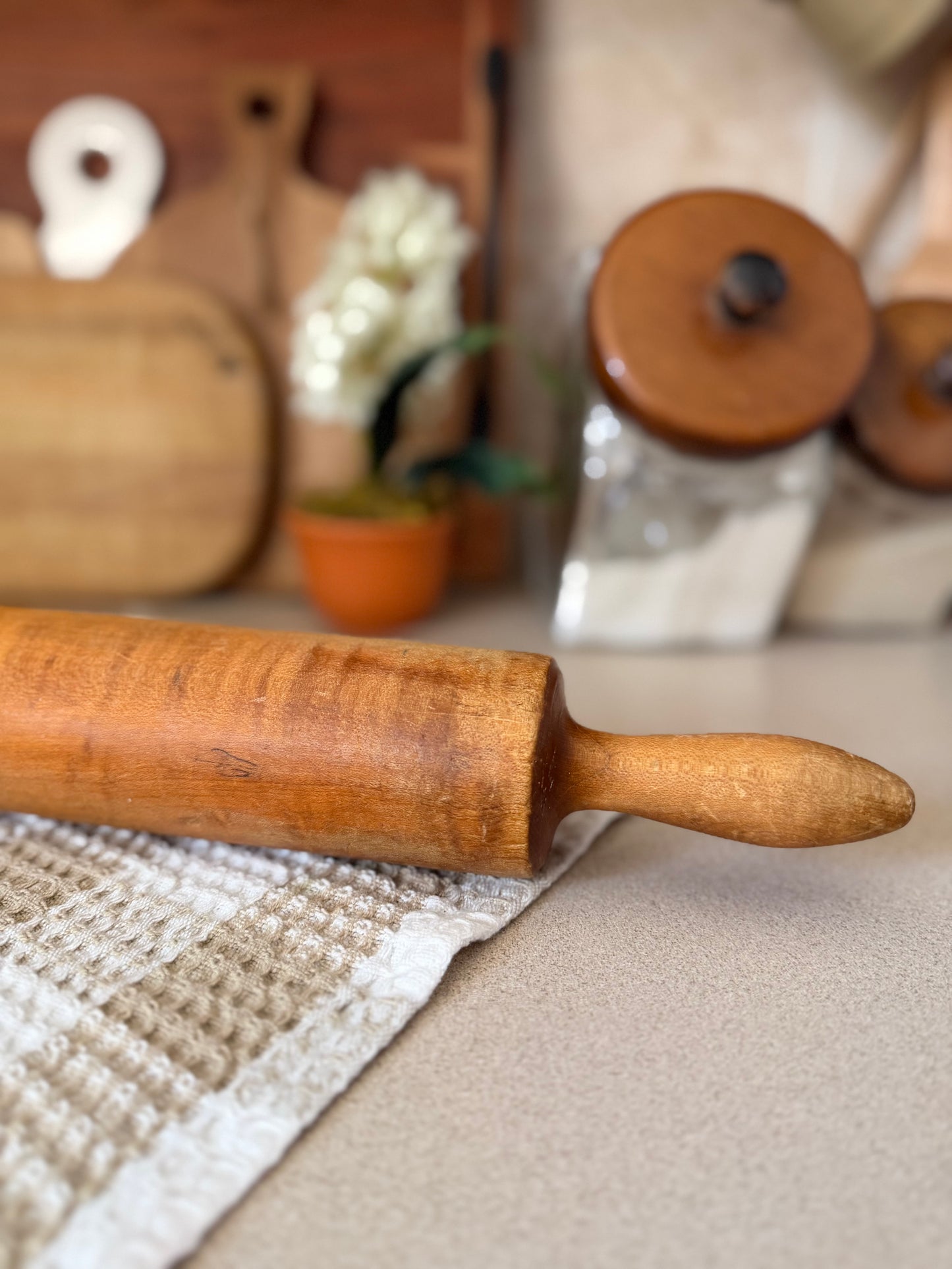Vintage Wooden Rolling Pin