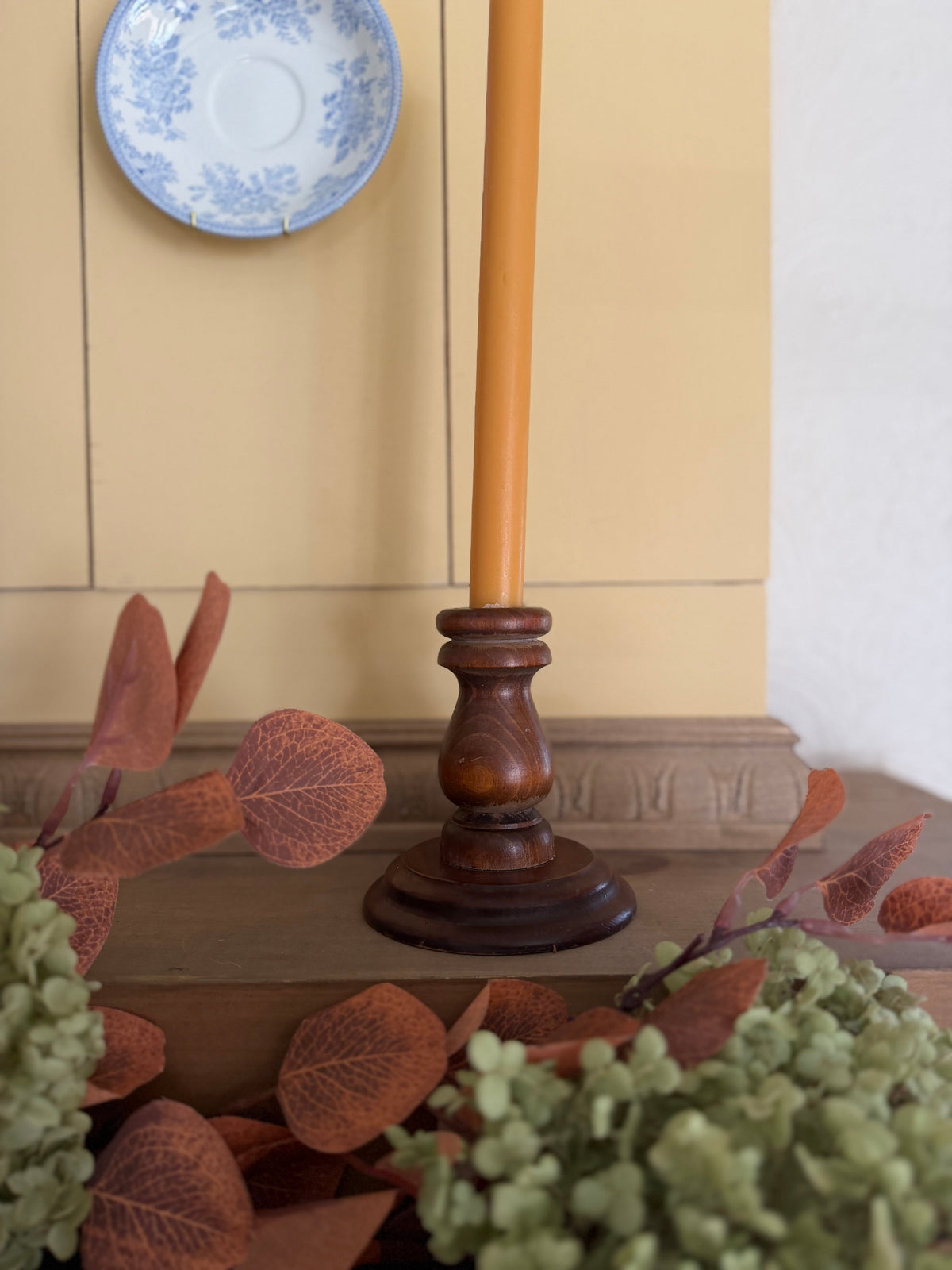 Wooden Candle Holder