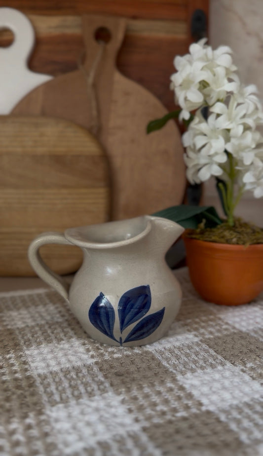Small Williamsburg Pottery Pitcher