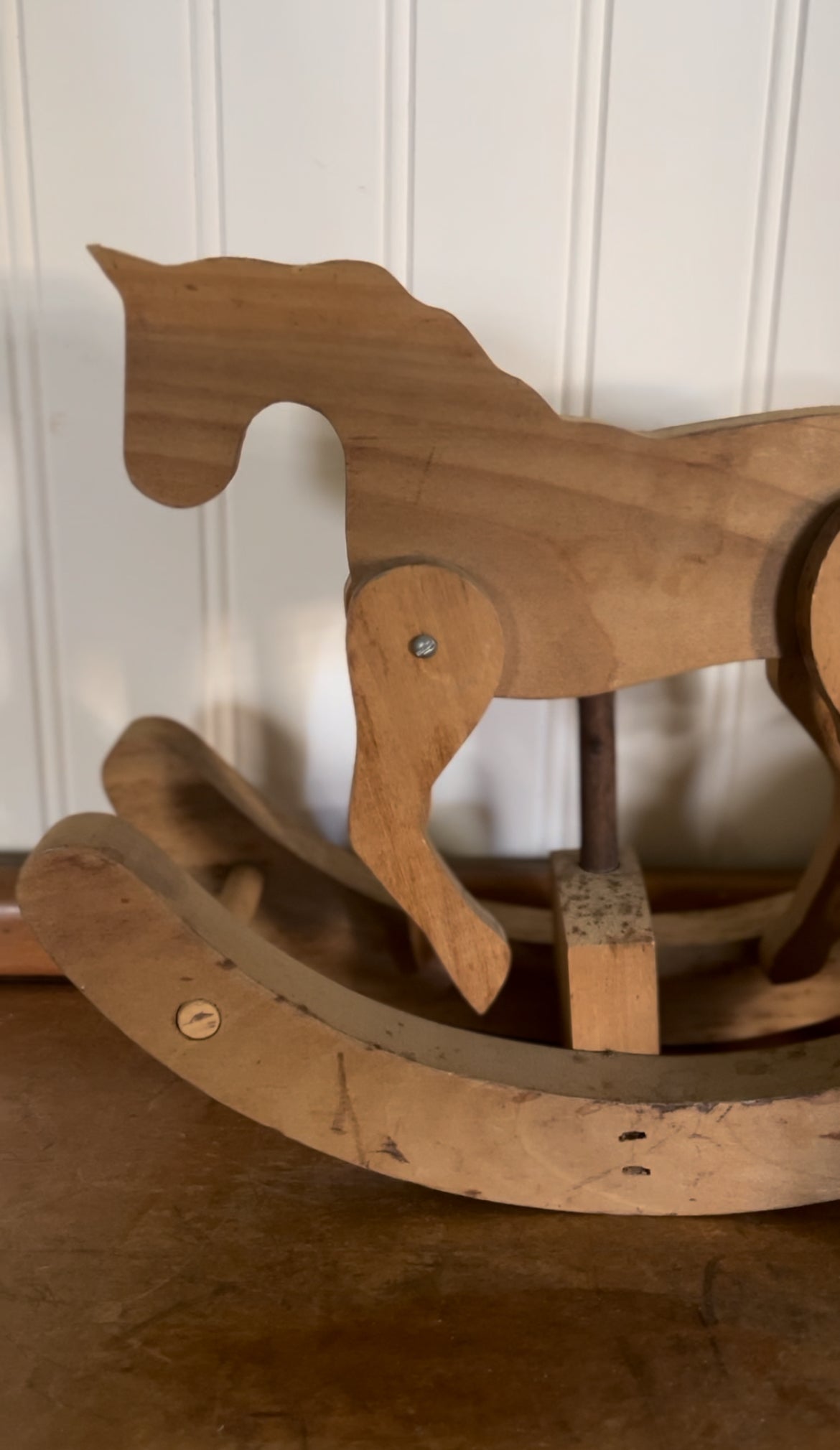 Solid Wood Rocking Horse