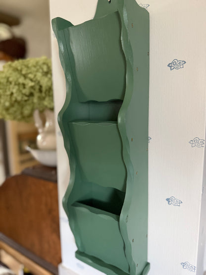 Wooden Wall Mail Organizer