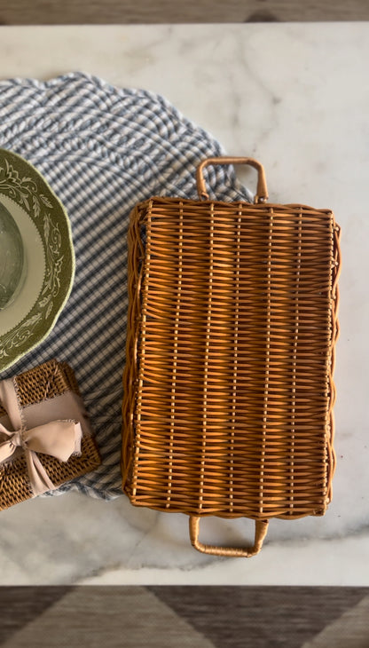 Wicker Tray