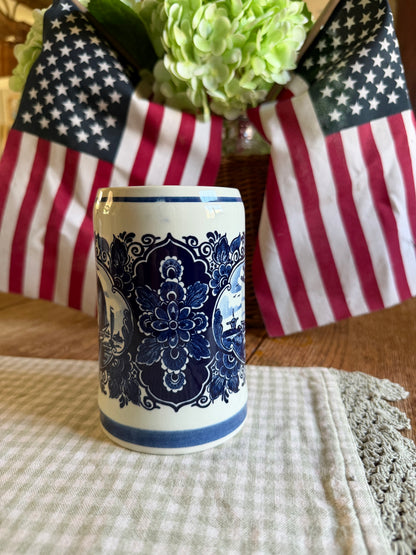 Blaw Delft Holland Beer Stein