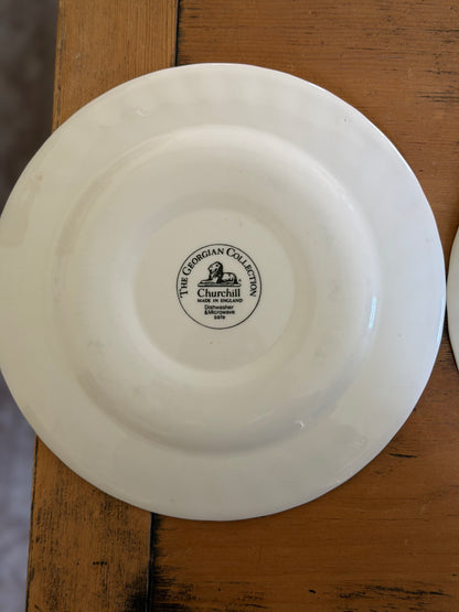 The Georgian Collection 29 piece Dinnerware Set in the "Finlandia" Pattern made in Churchill England