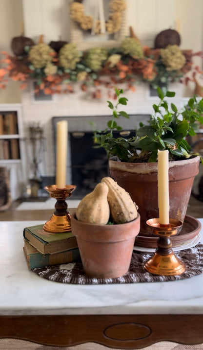 Set of 2 Coppercraft Guild Candle Holders