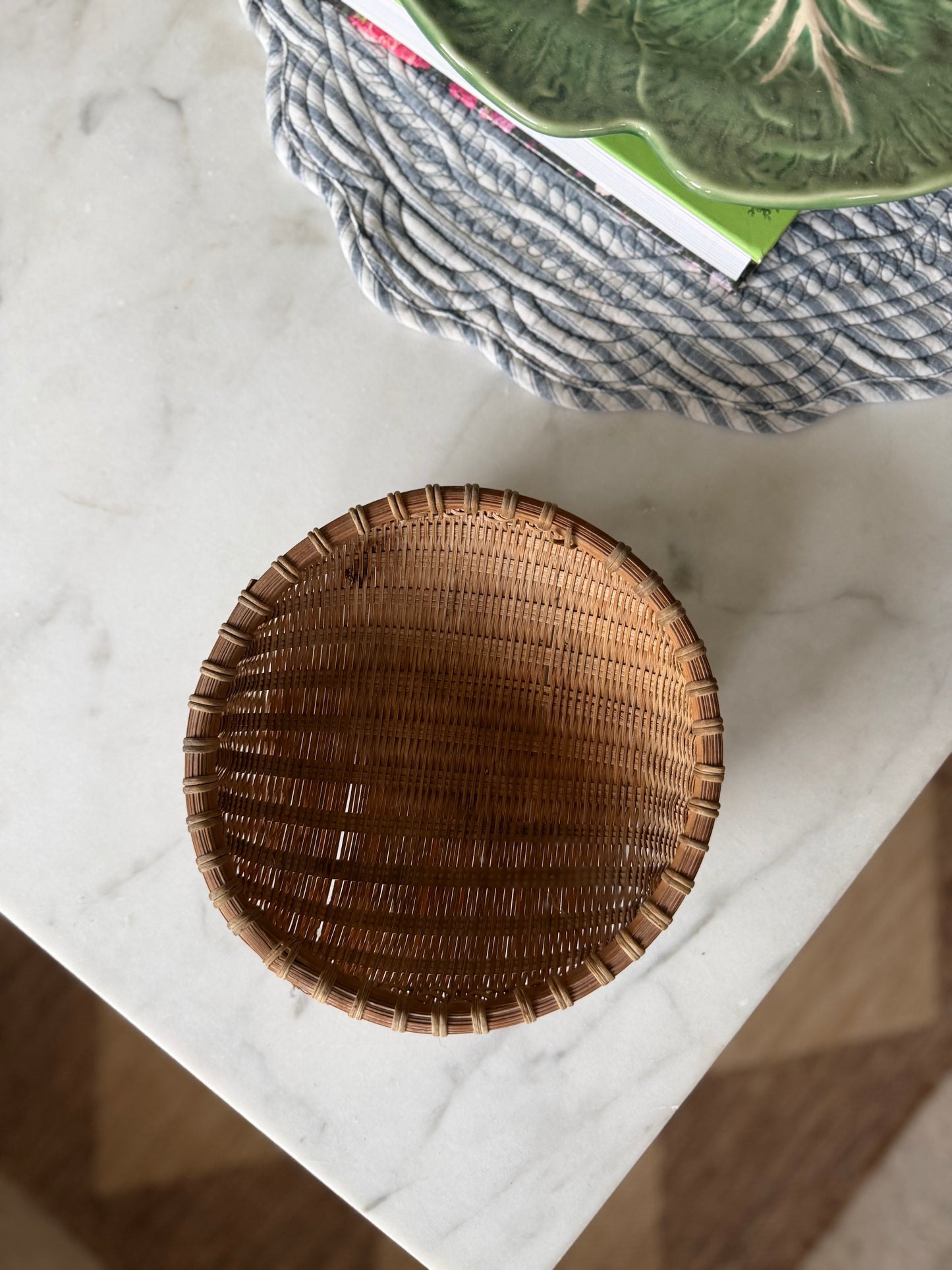 Mini Woven Winnowing Basket