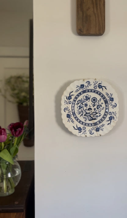 Blue Nordic Plates and Platters (sold separately)