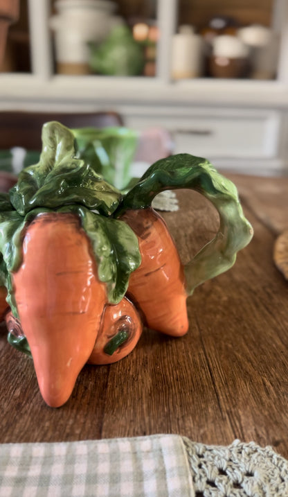 Carrot Patch Teapot