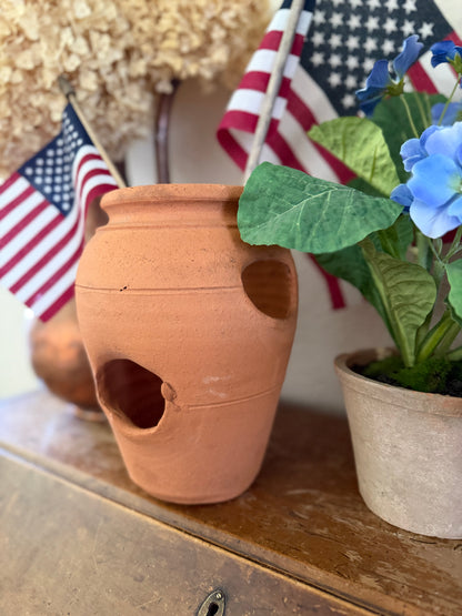 Terra Cotta Strawberry Planter