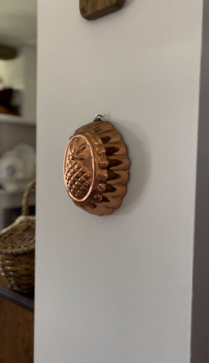 Pineapple Copper Mold