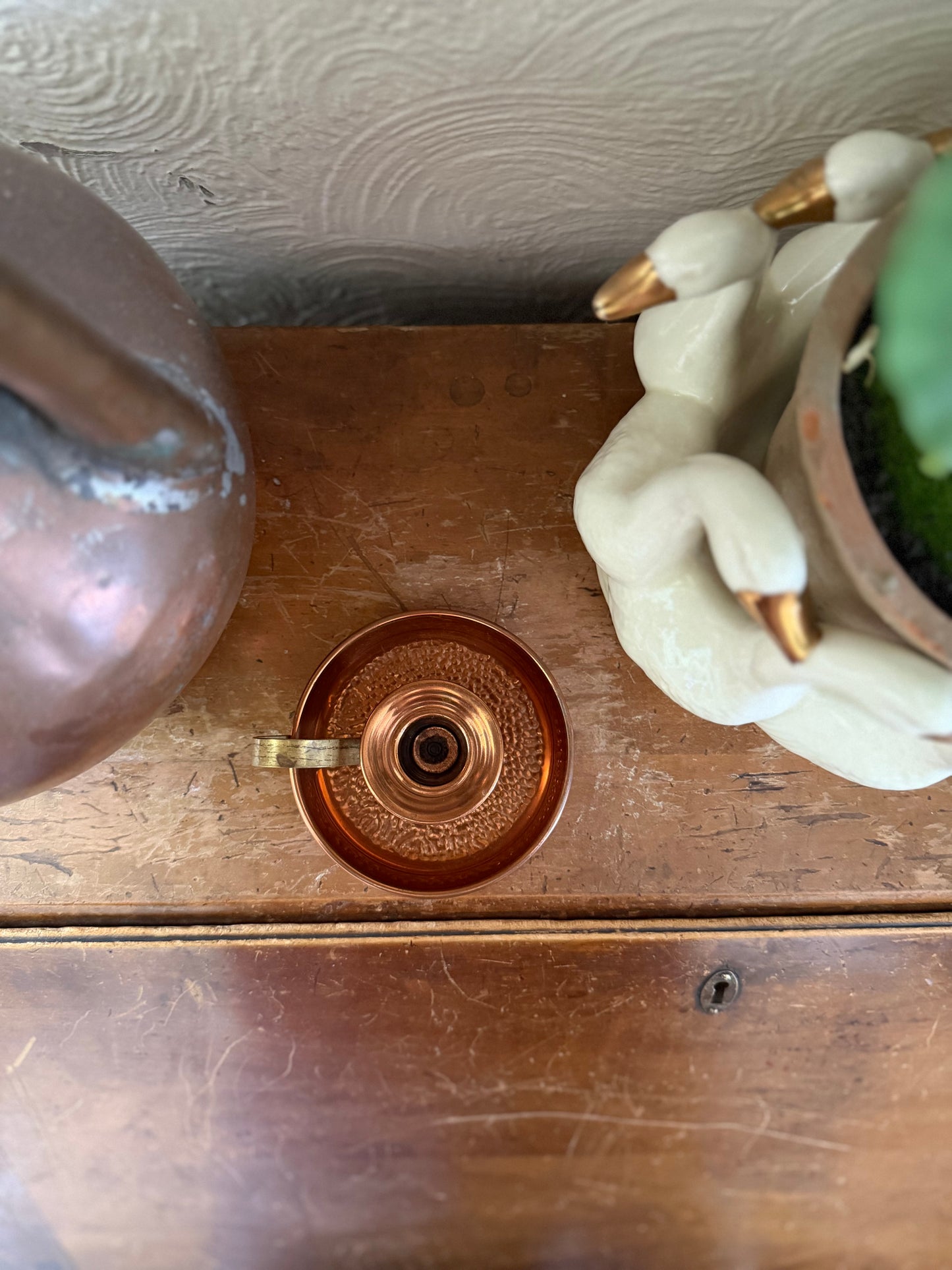Copper Candle Holder