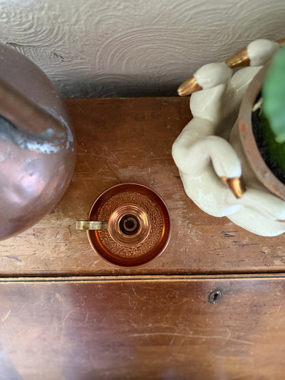Copper Candle Holder