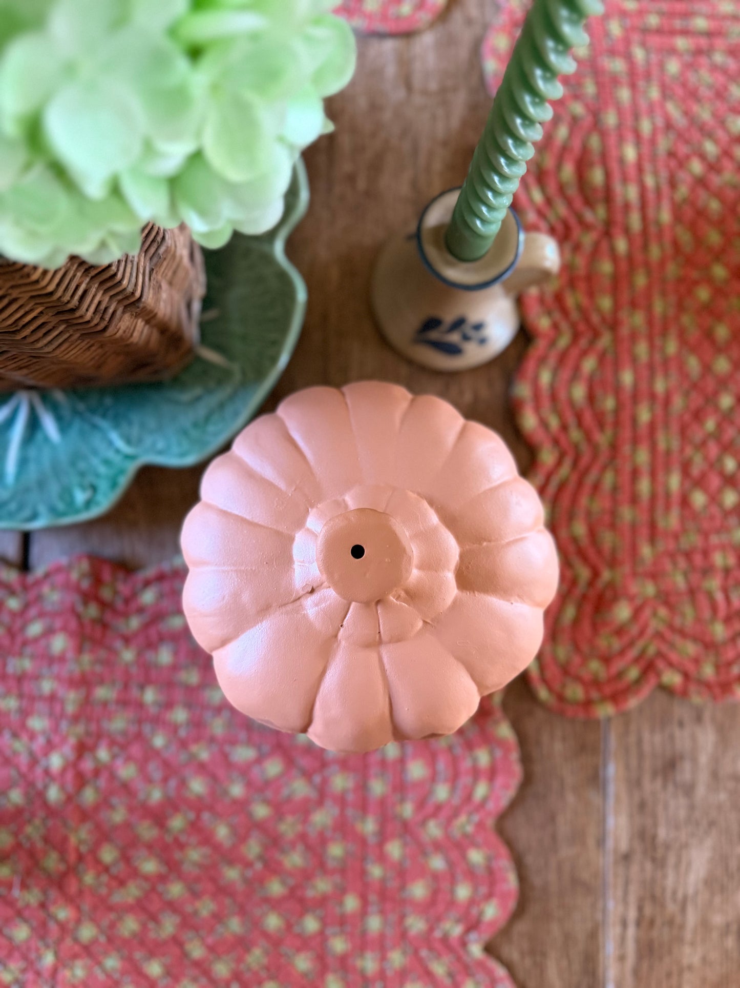 Painted Ceramic Jack-o-lantern