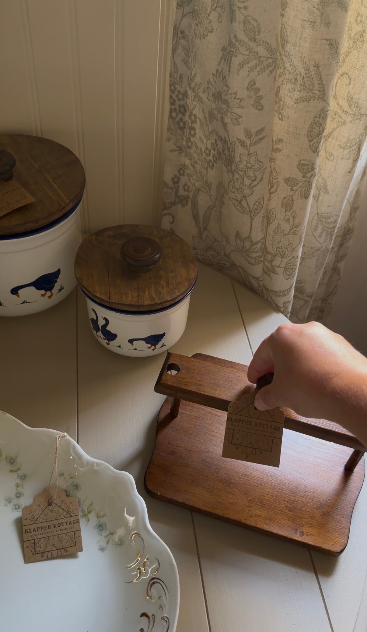 Vintage Wooden Napkin Holder