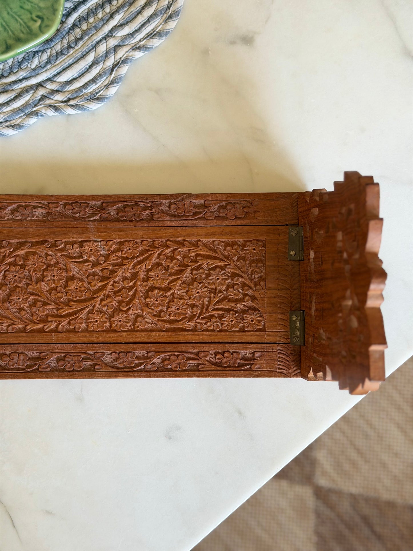 Carved Wooden Book-holder