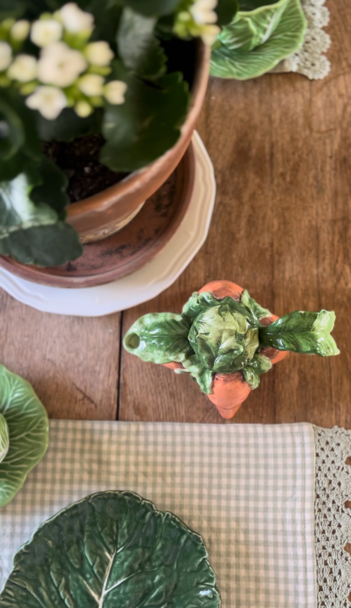 Carrot Patch Teapot