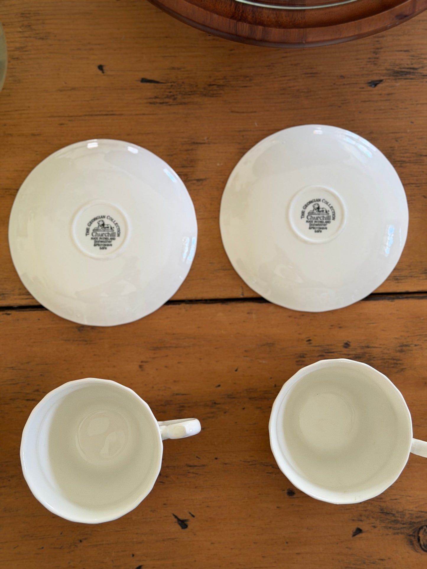 The Georgian Collection 29 piece Dinnerware Set in the "Finlandia" Pattern made in Churchill England