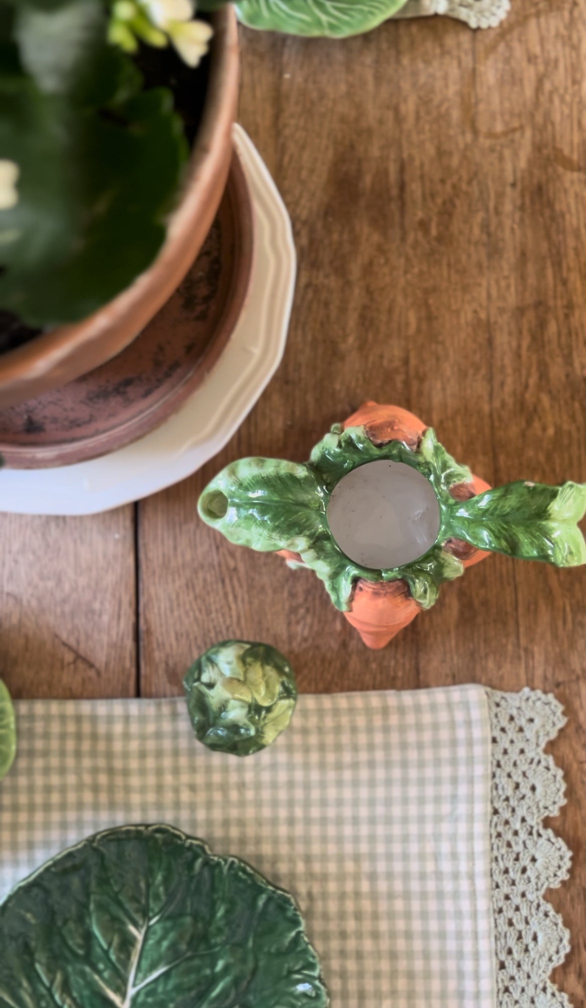 Carrot Patch Teapot
