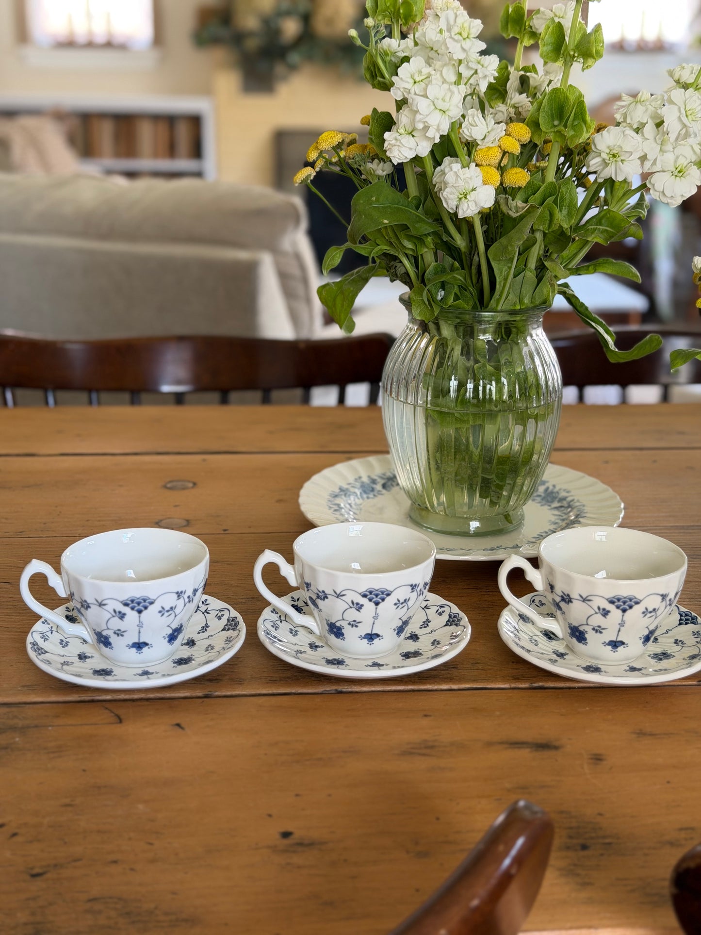The Georgian Collection 29 piece Dinnerware Set in the "Finlandia" Pattern made in Churchill England