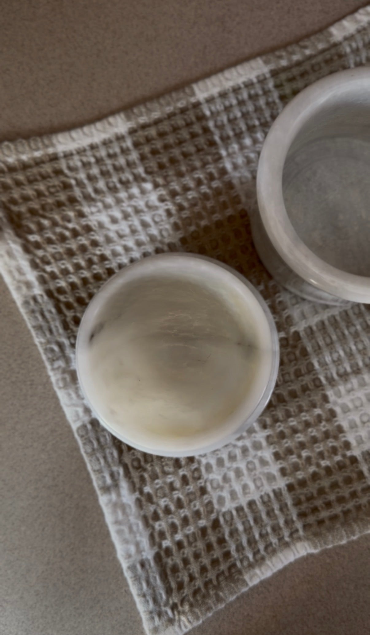Marble Butter Bell