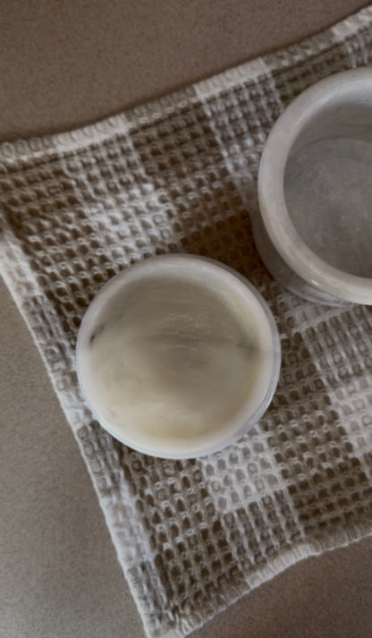 Marble Butter Bell