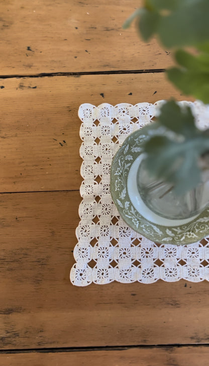 Crocheted Placemats (Sold Separately)