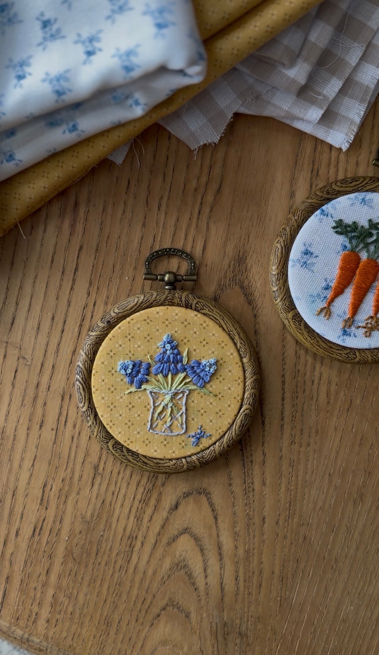 Mini Spring Embroidery Magnets (sold separately)