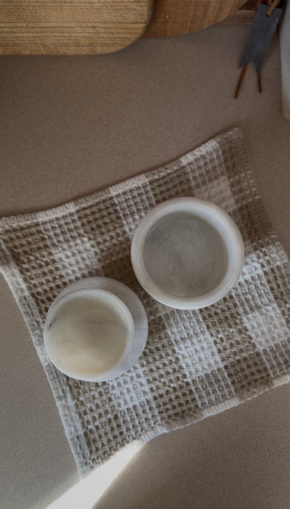 Marble Butter Bell